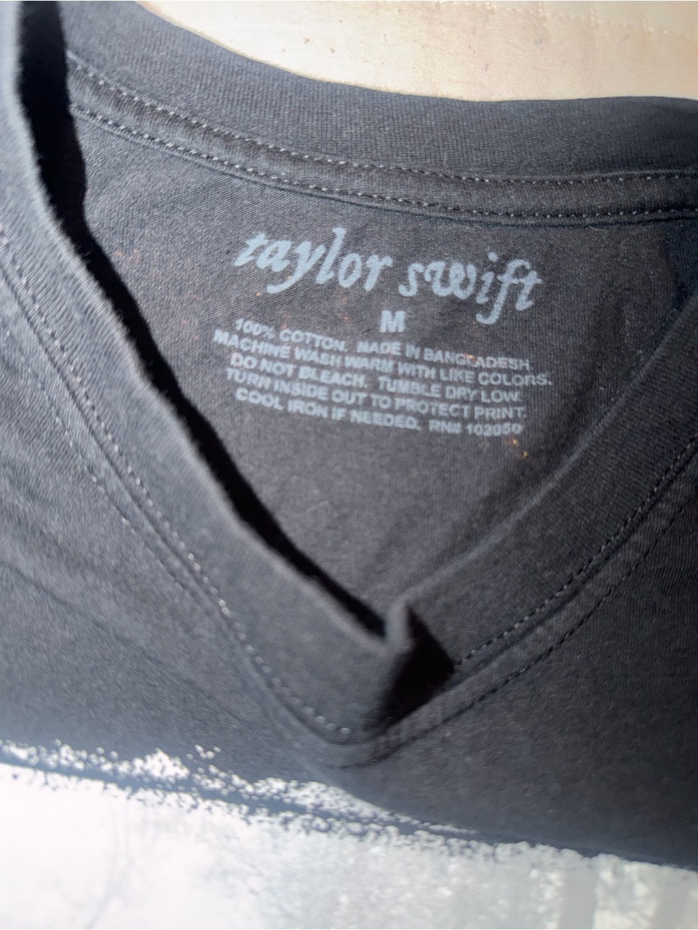 Taylor Swift Black Folklore Tee - Picture 6 of 9